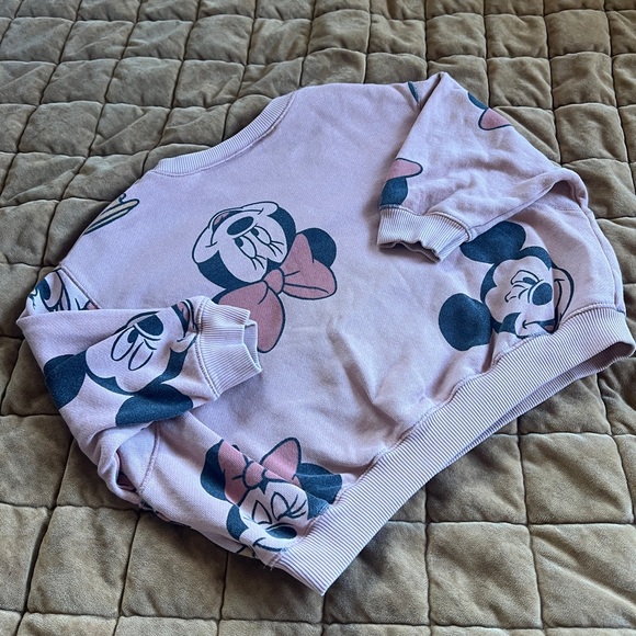 ZARA HTF MINNIE SWEATSHIRT 18-24 - Picture 4 of 5